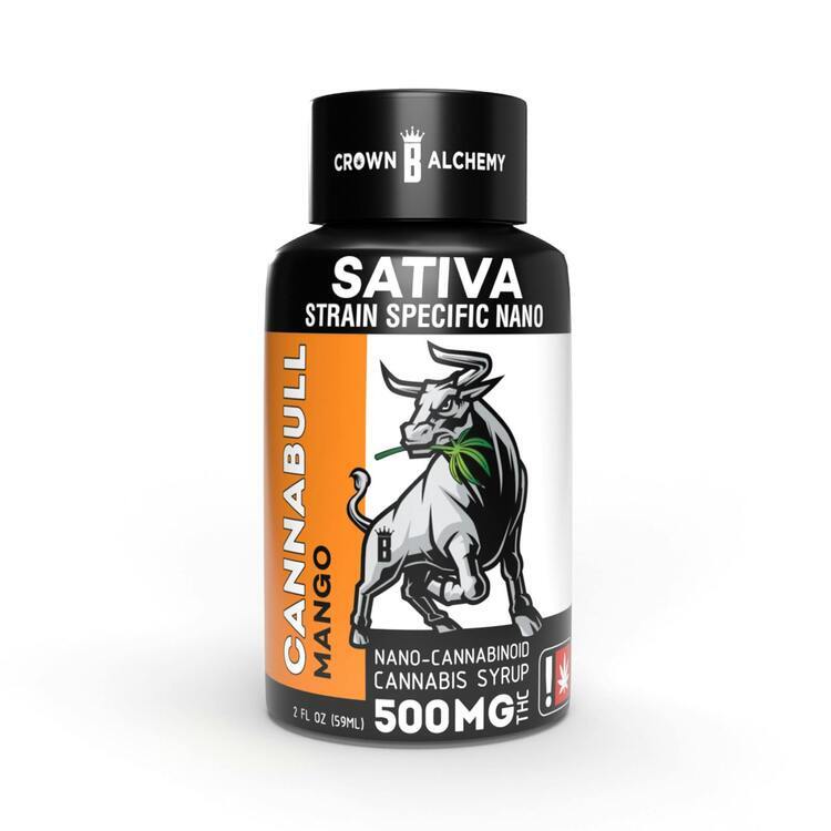 Photograph of product: Cannabull Mango Syrup