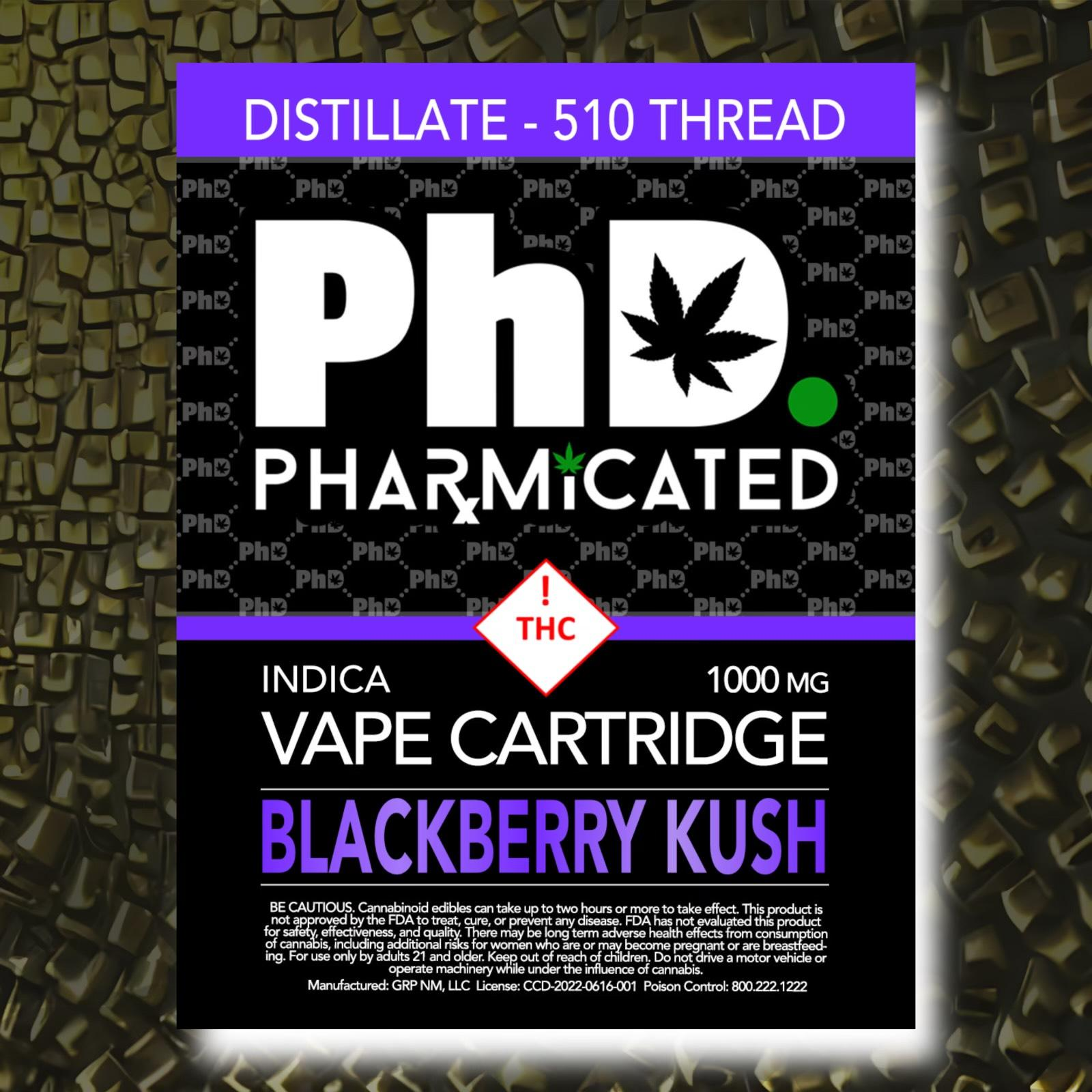 Photograph of product: PhD - 1g Cart  - Wedding Punch