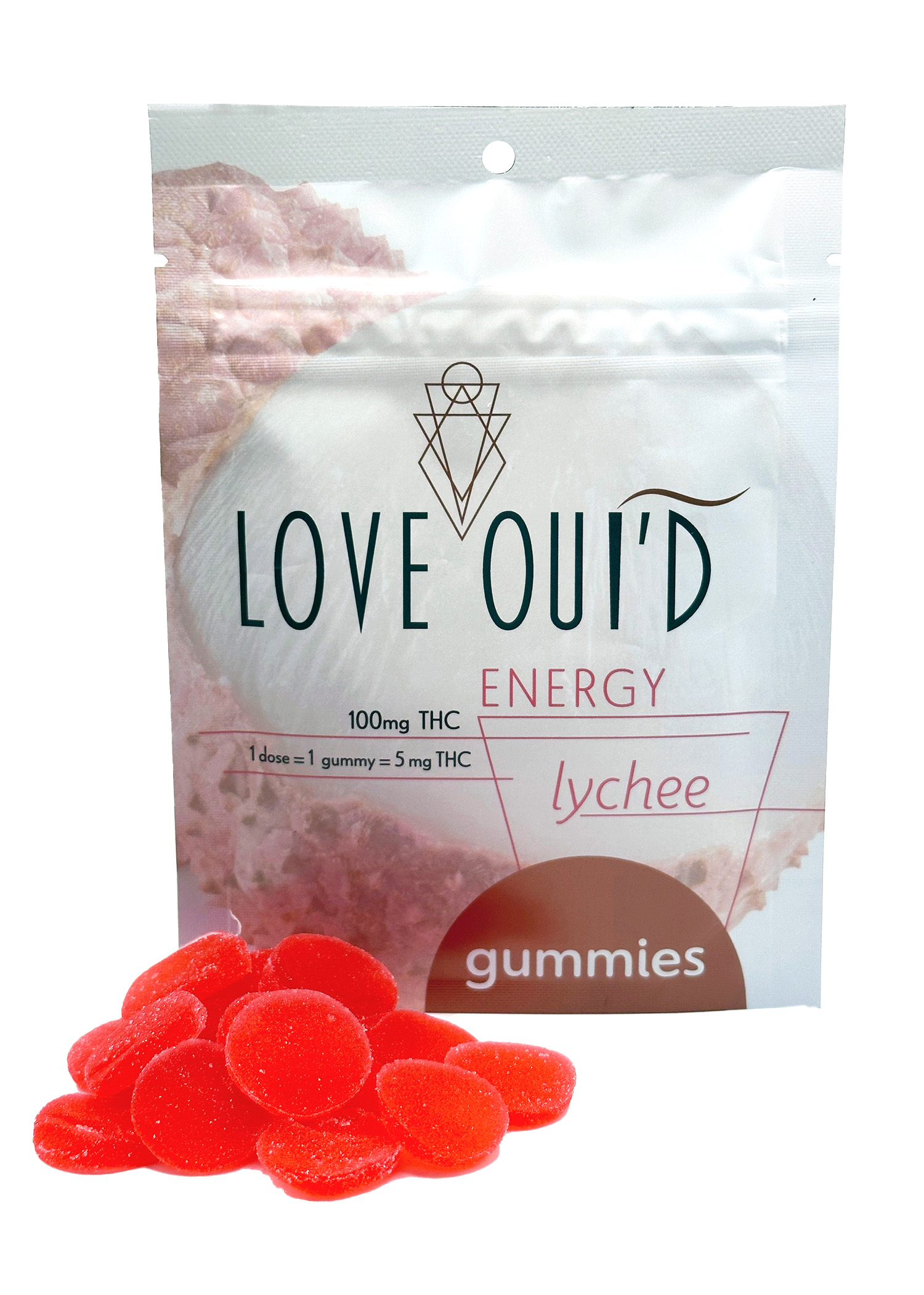 Photograph of Product: Love OUI'D Energy Gummy 100mg