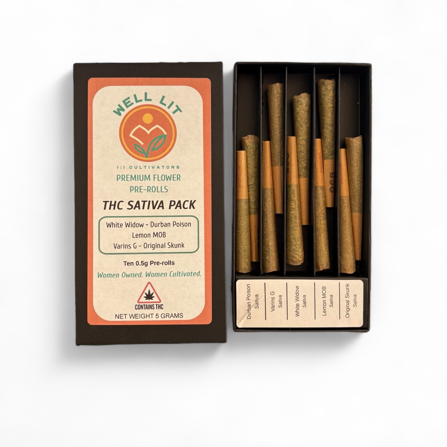 Photograph of product: Well Lit Oui'd Multipack Pre Roll