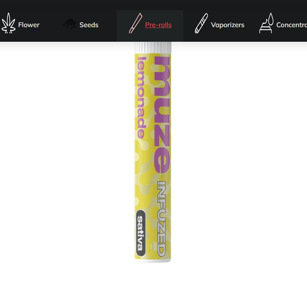 Photograph of product: Lemonade Infused Pre-Roll | 2pk