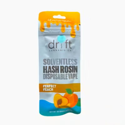 Photograph of product: DRIFT | PERFECT PEACH ROSIN DISPOSABLE