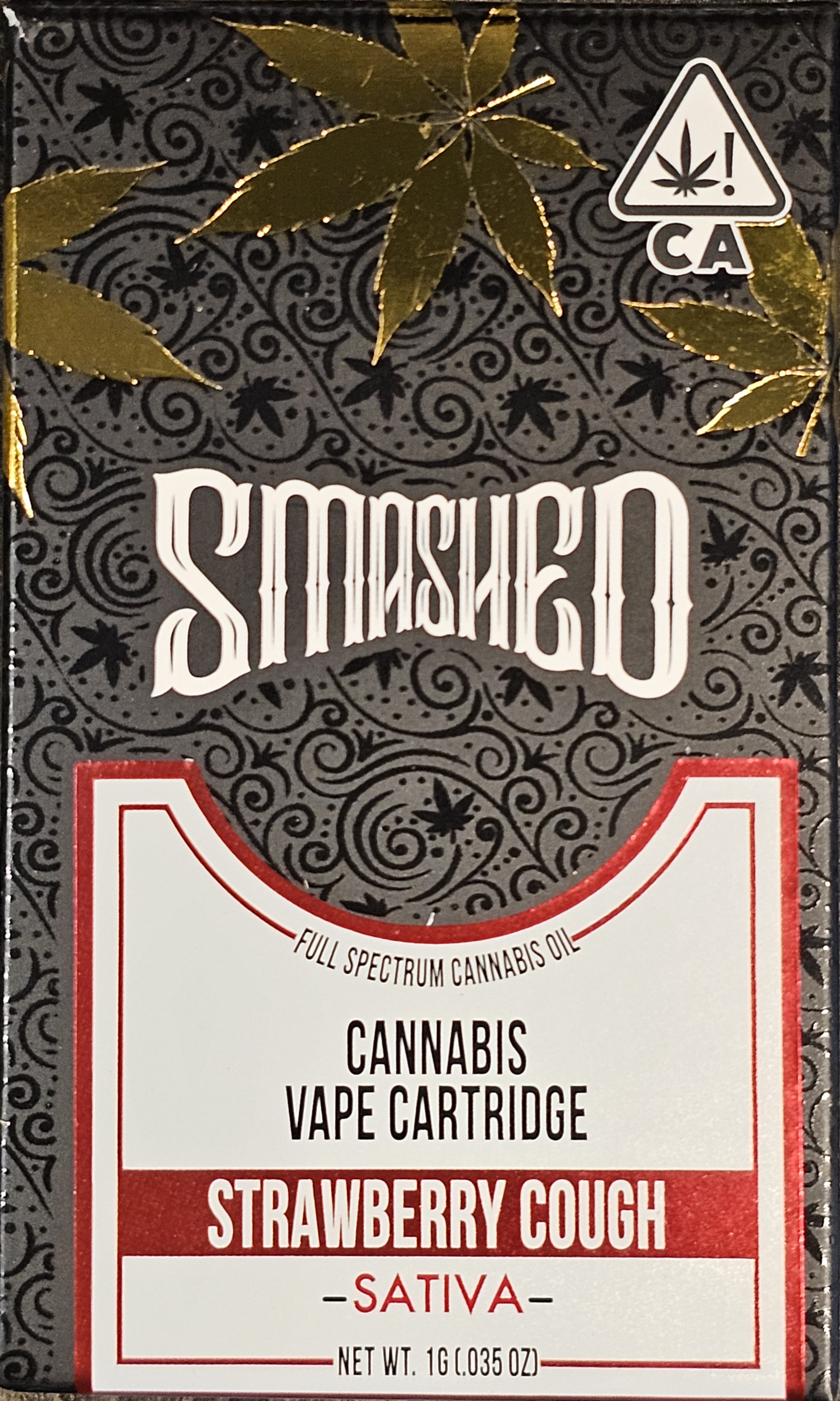 Photograph of product: SMD - 1G Cart Strawberry Cough - Oui'd
