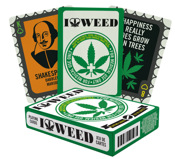 Photograph of product: I Love Oui'd - Oui'd Playing Cards