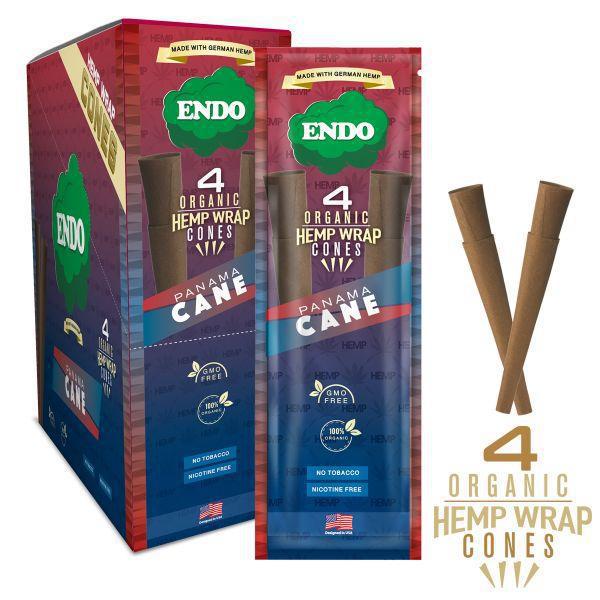 Photograph of product: ENDO Organic Hemp Cones | Panama Cane