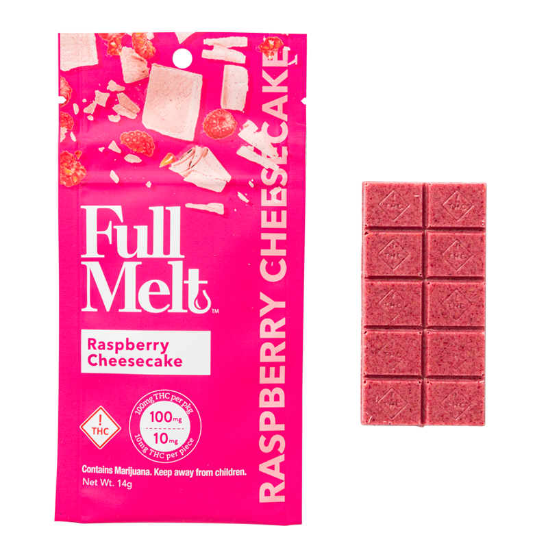 Photograph of product: Full Melt - Raspberry Cheesecake Bar - Fast Acting