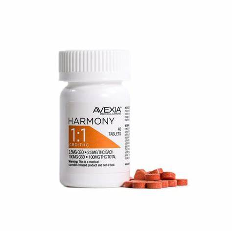 Photograph of product: Harmony Tablets 40ct - 100mg