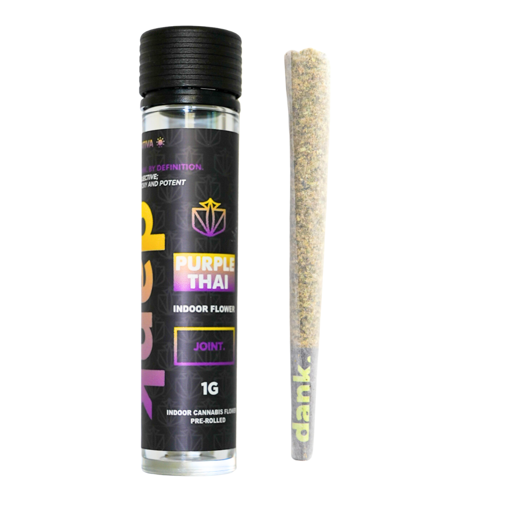 Photograph of product: DANK | Purple Thai | Pre-Roll Single