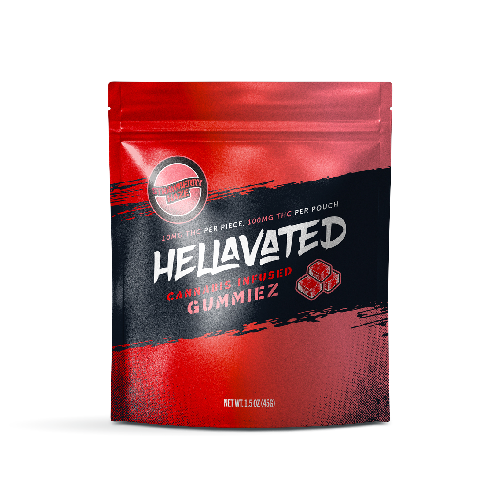 Photograph of product: Strawberry Haze Gummiez