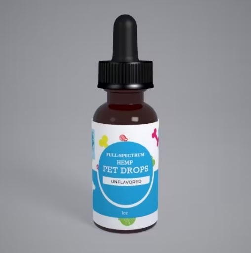 Photograph of product: CBD Unflavored Pet Hemp Tincture | 300mg - ERVA