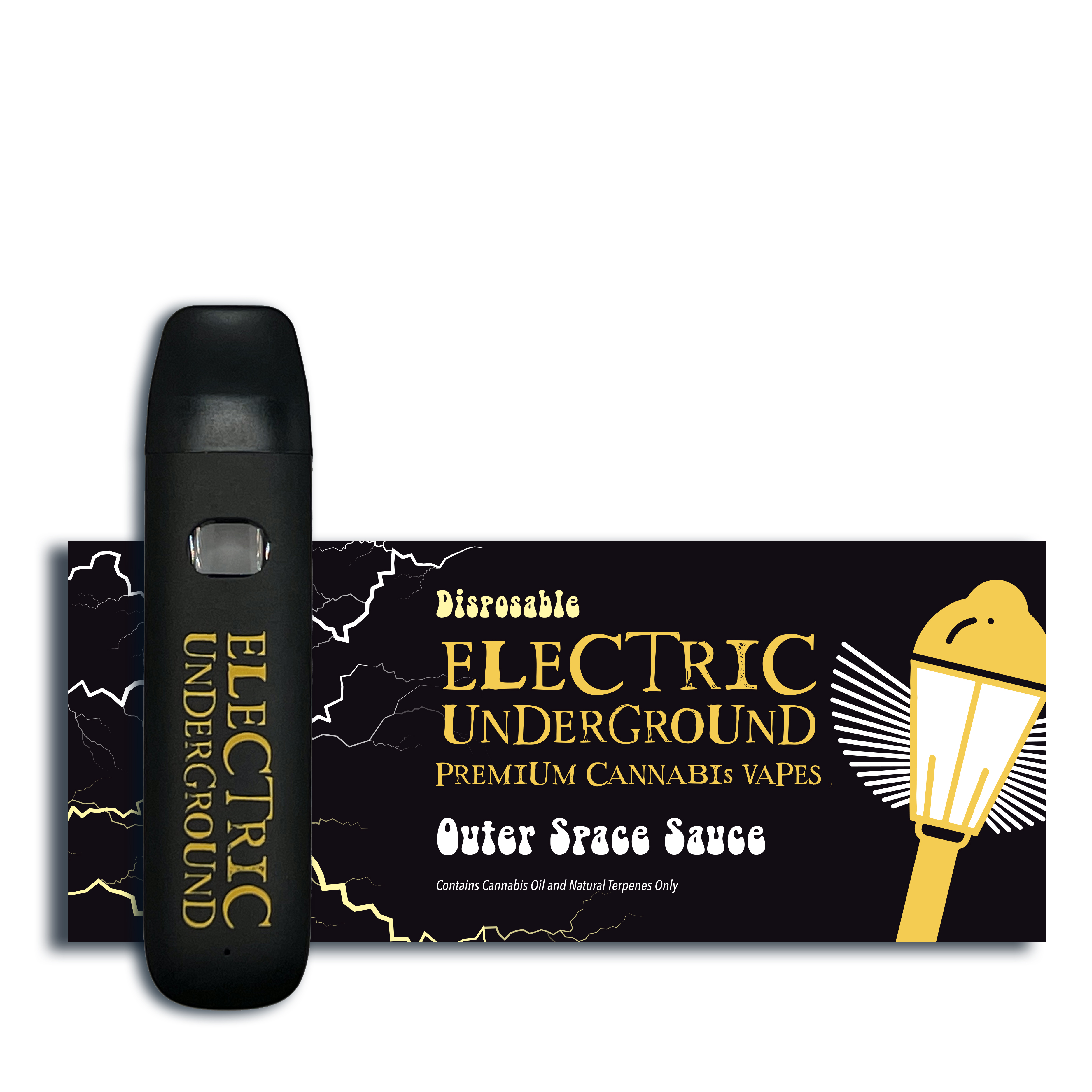 Photograph of product: Outer Space 1.0g Disposable