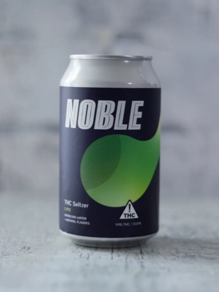 Photograph of product: Noble | Lime | Seltzer | 5mg