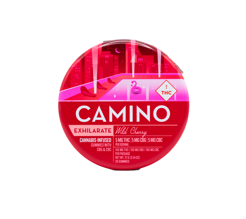 Photograph of product: Gummies | Camino | Wild Cherry | 1:1:1 | 20pk