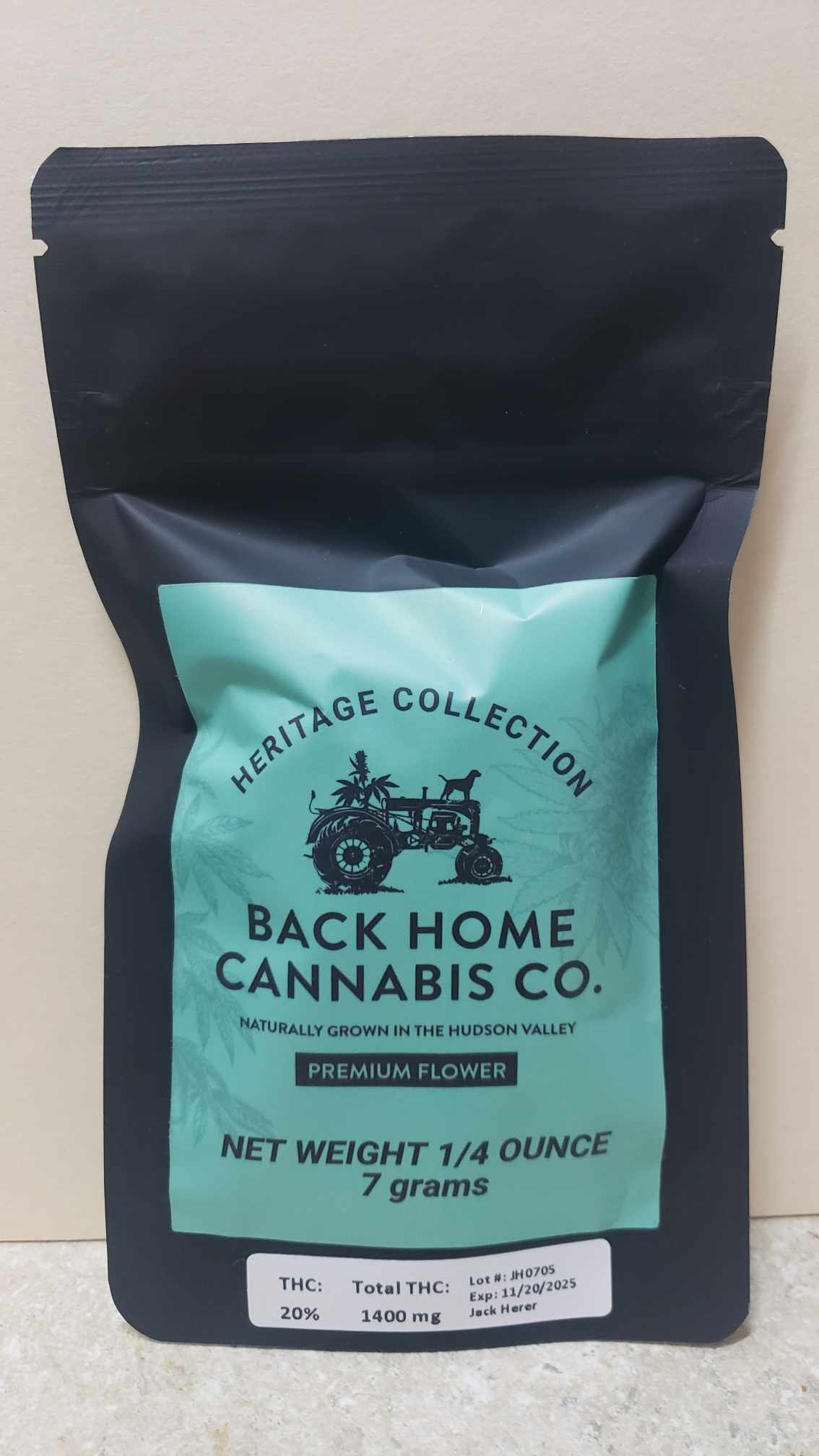 Photograph of Product: Jack Herer Flower | Sativa | Back Home Cannabis Co. - 7g