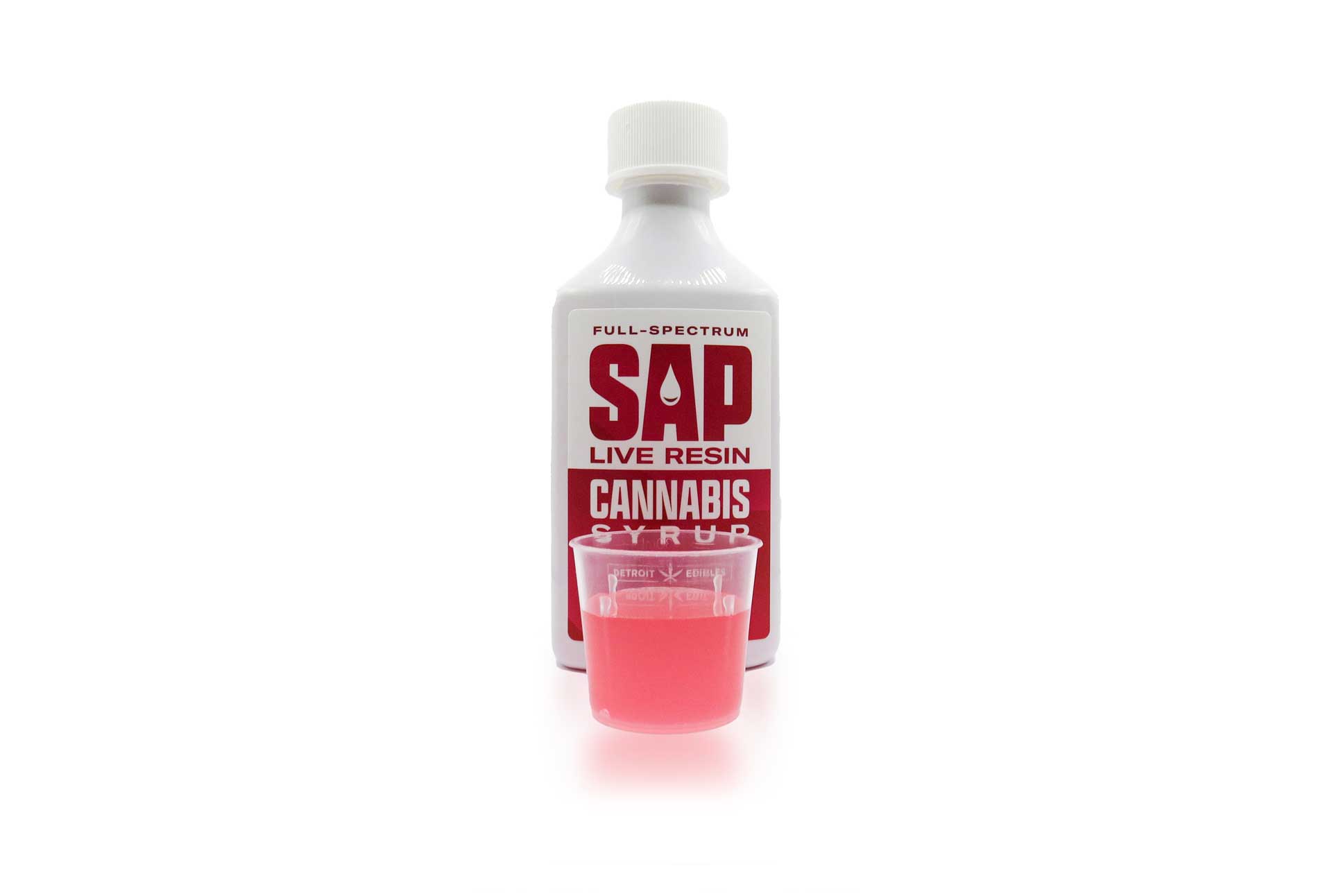 Photograph of product: Detroit Edible | 200mg SAP Syrup | Fruit Punch