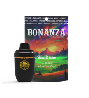 Photograph of product: Bonanza | Blue Dream | All-In-One Vape 2g