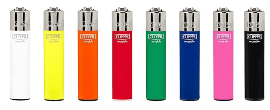 Photograph of product: Clipper Lighters - Various Designs