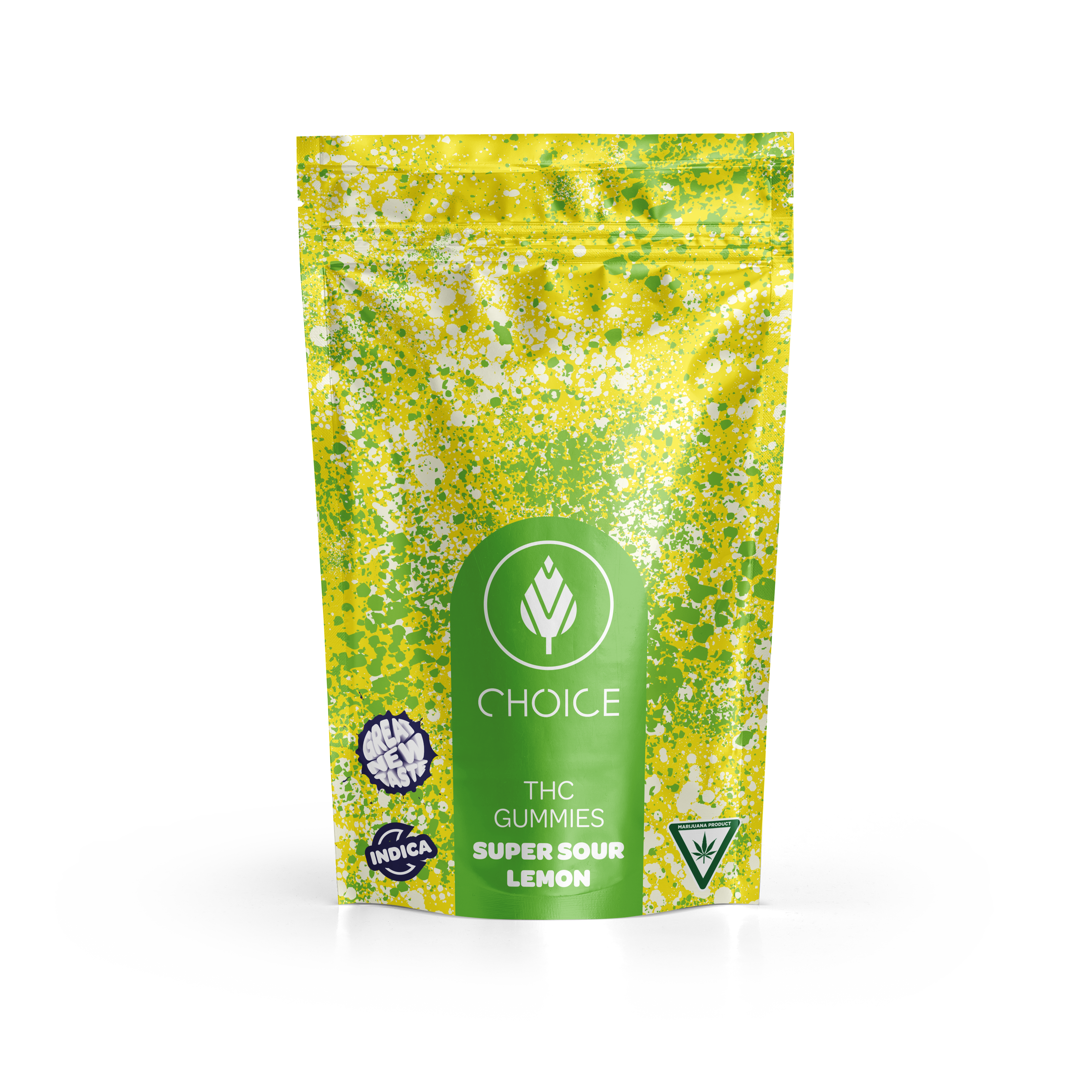 Photograph of product: Super Sour Lemon Gummies