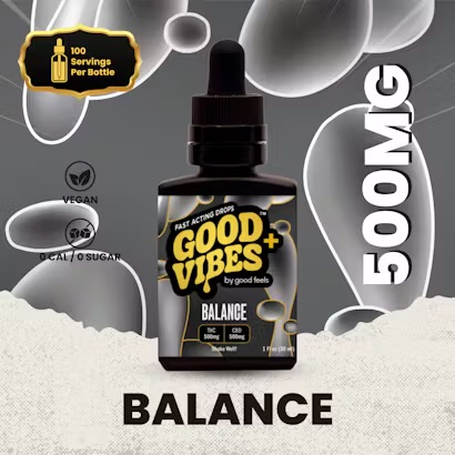 Photograph of product: Balance | Fast Acting Syrup | 1:1 TH-oui:CBD | 500mg