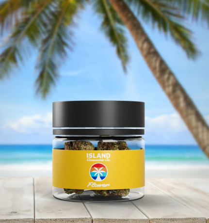 Photograph of product: Island - Flower - Crazy Hazy - 3.5g