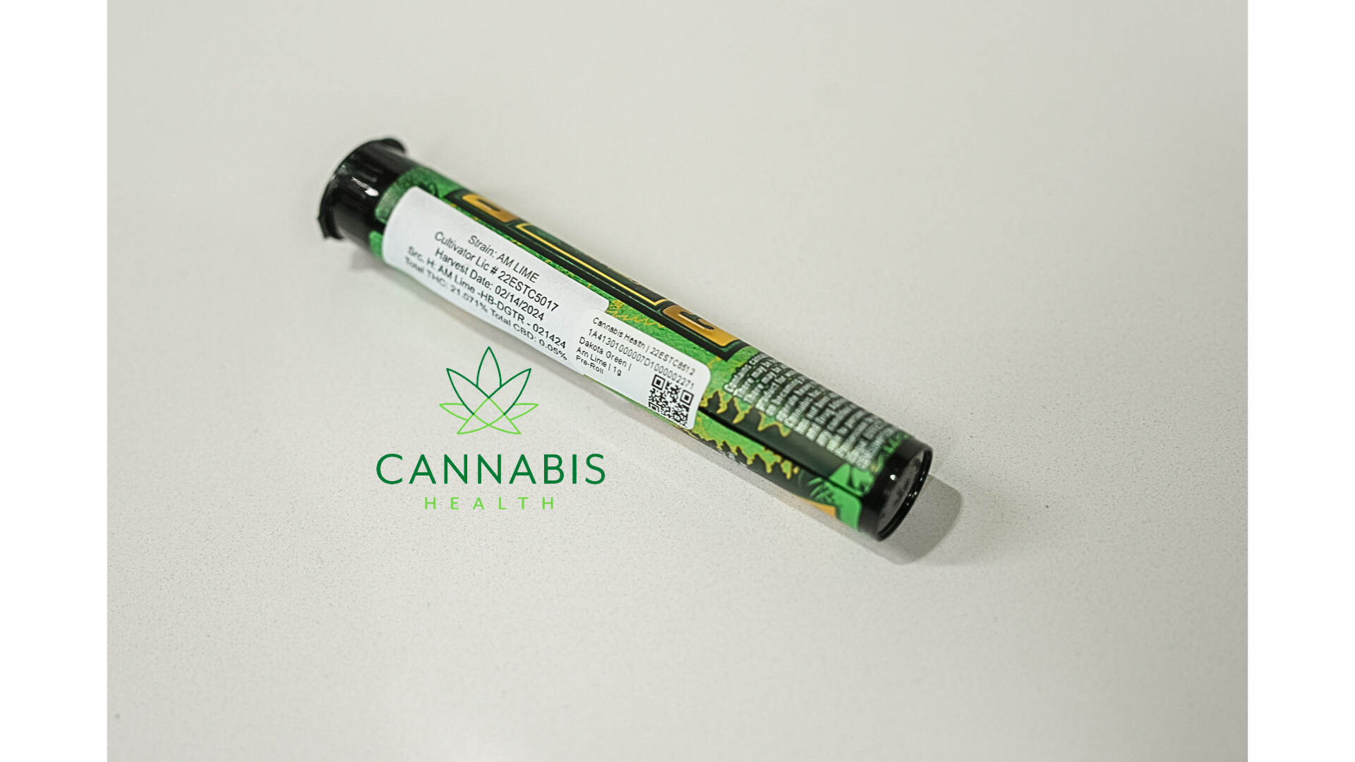 Photograph of product: Dakota Green | Am Lime Pre-Roll