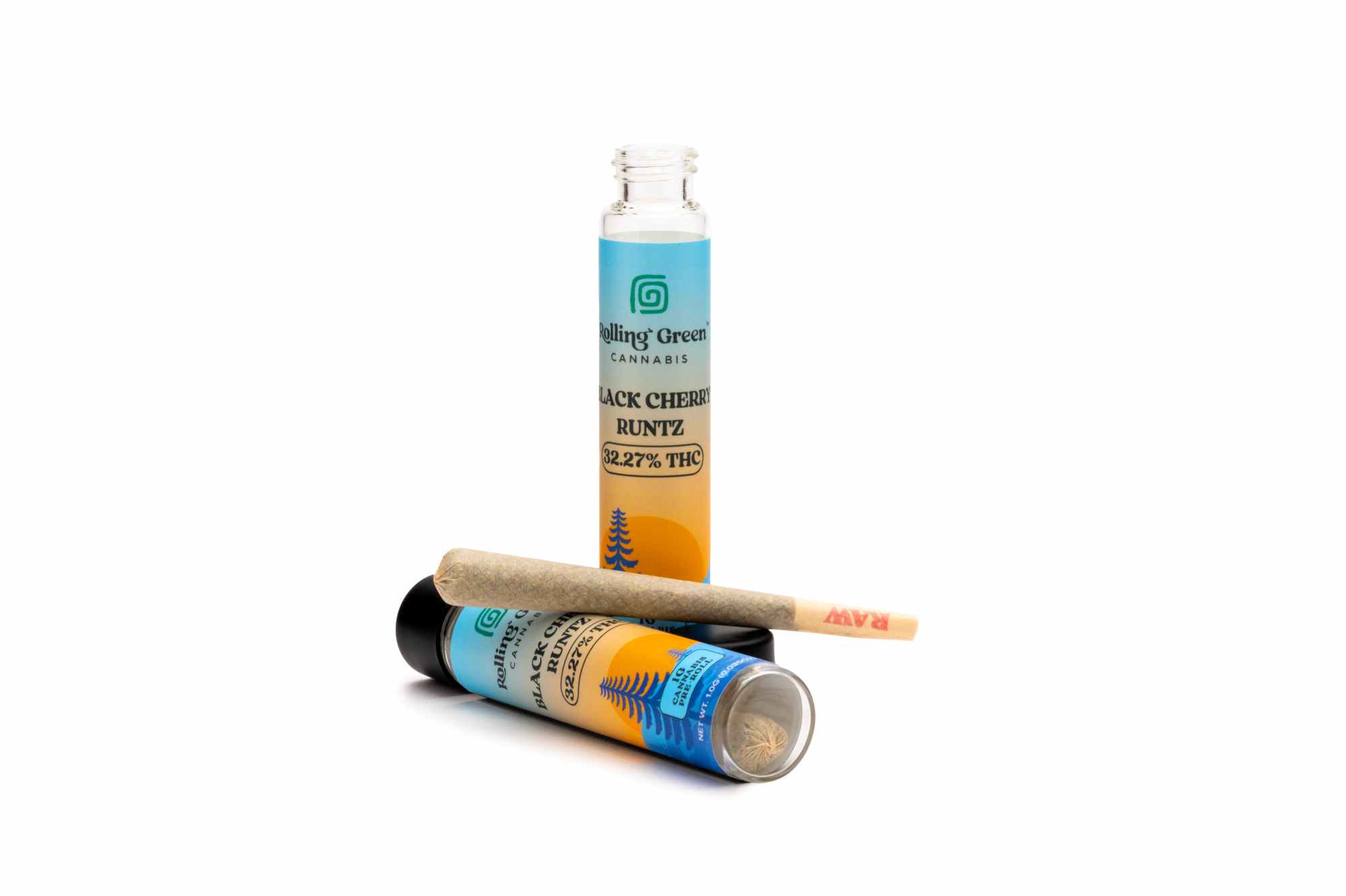 Photograph of product: Black Cherry Runtz Pre-Roll