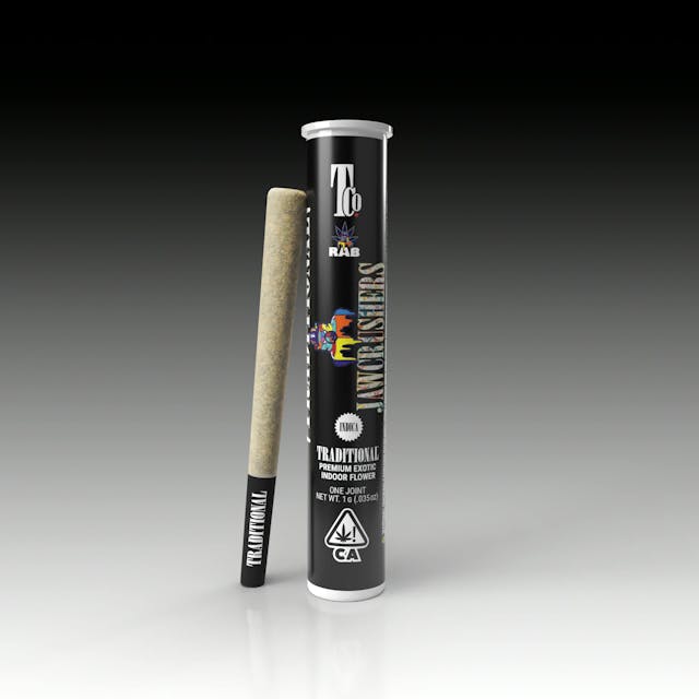 Photograph of product: Traditional Co.  | 1g | Jawcrushers | Pre-Roll Single | - 