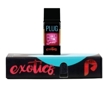 Photograph of product: PLUGPLAY | EXOTICS: Watermelon Sorbet Pod | 1g