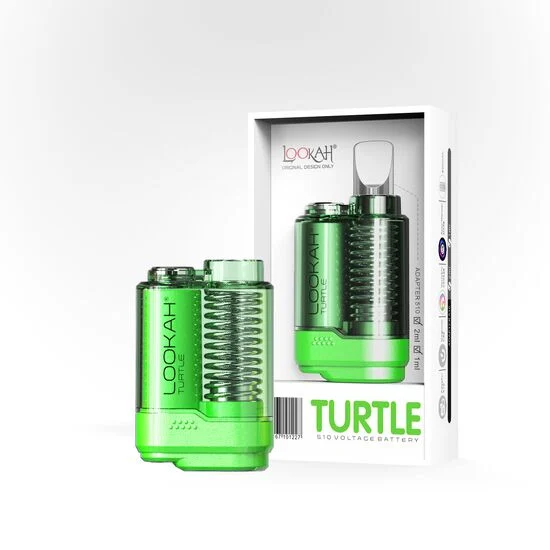 Photograph of product: Turtle 400mAh Variable Voltage 510 Battery | Green