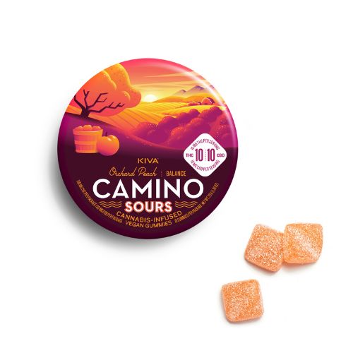 Photograph of product: Camino Sours 1:1 Orchard Peach (100mg)
