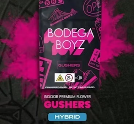 Photograph of product: Bodega Boyz | Flower | Gushers (Hybrid) | 3.5g