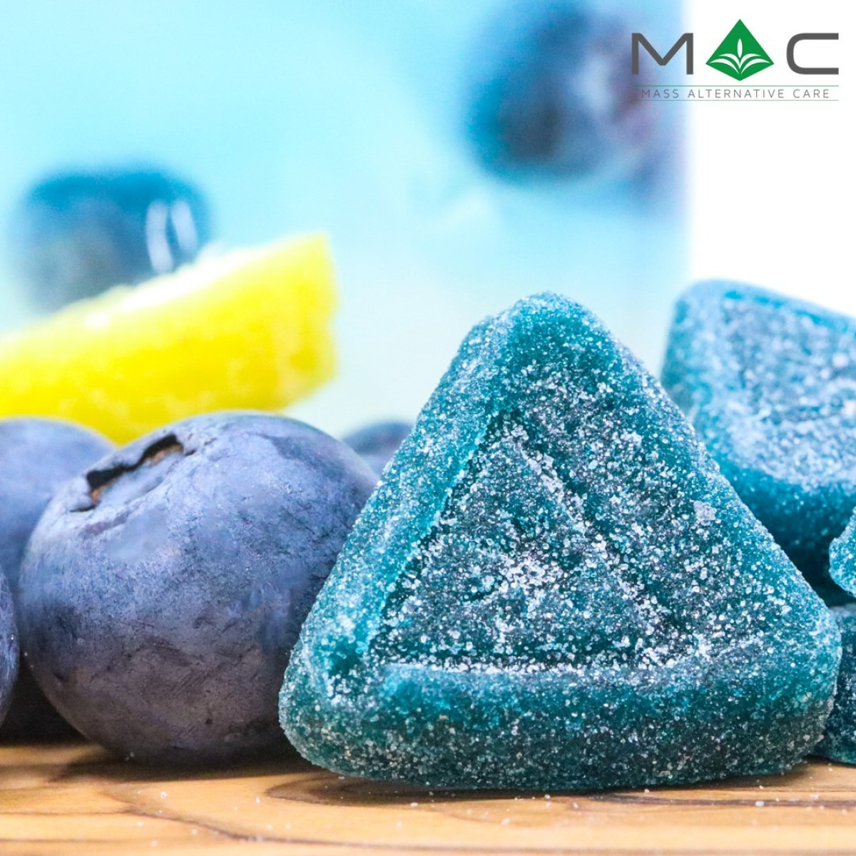 Photograph of product: Blueberry Lemonade Full Spectrum RSO Gummies 20-Pack | 100MG