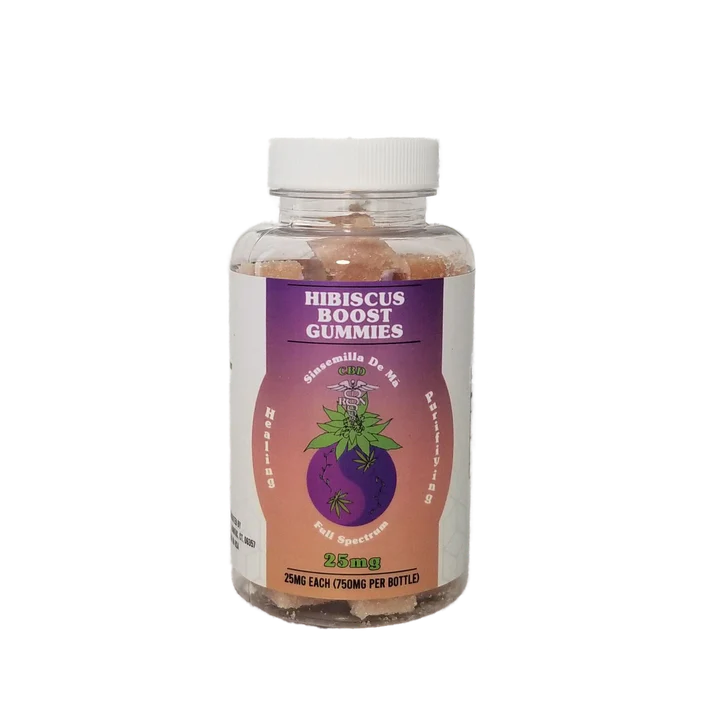 Photograph of Product: Sinsemilla | Full Spectrum | Hibiscus Boost | Gummies | 25mg