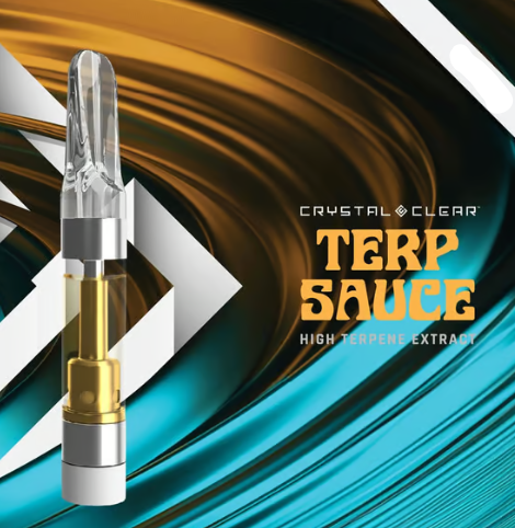 Photograph of product: Blue Dream HTE Vape Cartridge Crystal Clear W6-13