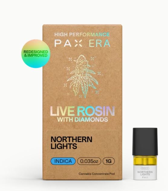 Photograph of product: Northern Lights Live Rosin PAX Pod 1g (TAX INCLUDED)