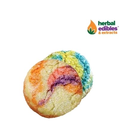 Photograph of product: Herbal Edibles 100mg Psychedelic Sugar Cookie (MEDICAL ONLY)