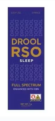 Photograph of product: RSO Sleep Syringe TH-oui:CBN 1g