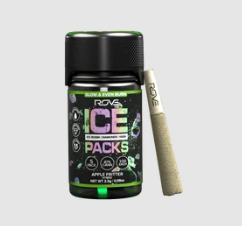 Photograph of product: Apple Fritter (H) - ROVE - 1g Ice Pack Infused Pre-Roll