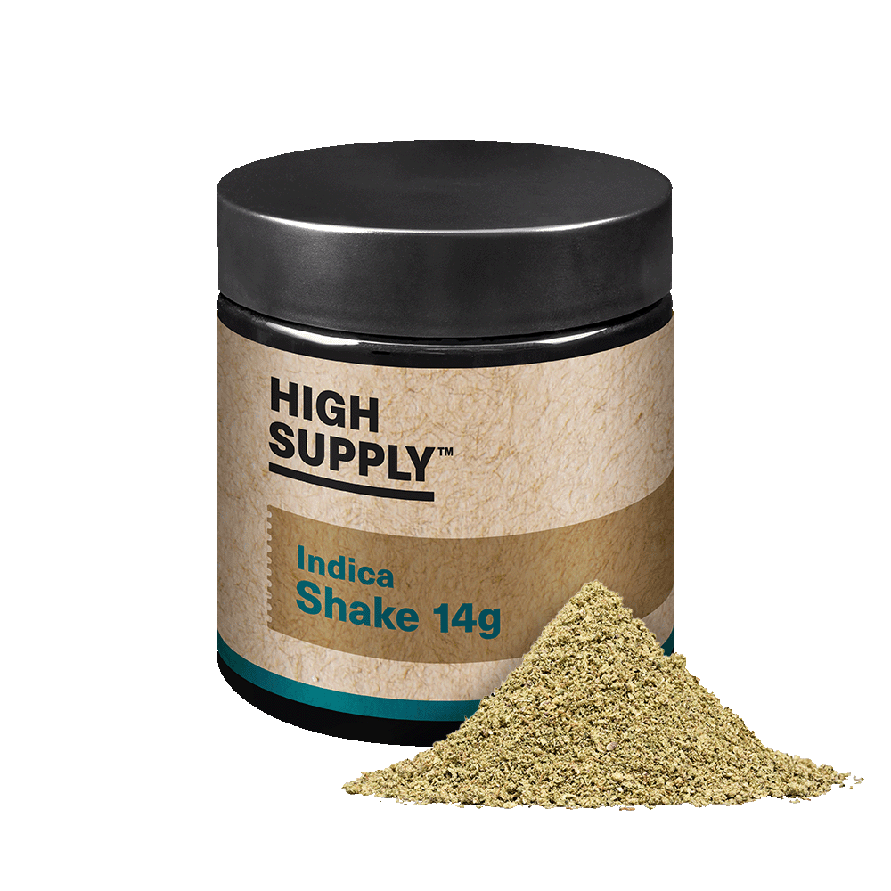 Photograph of product: High Supply LA Kush Cake (I) Shake 14g