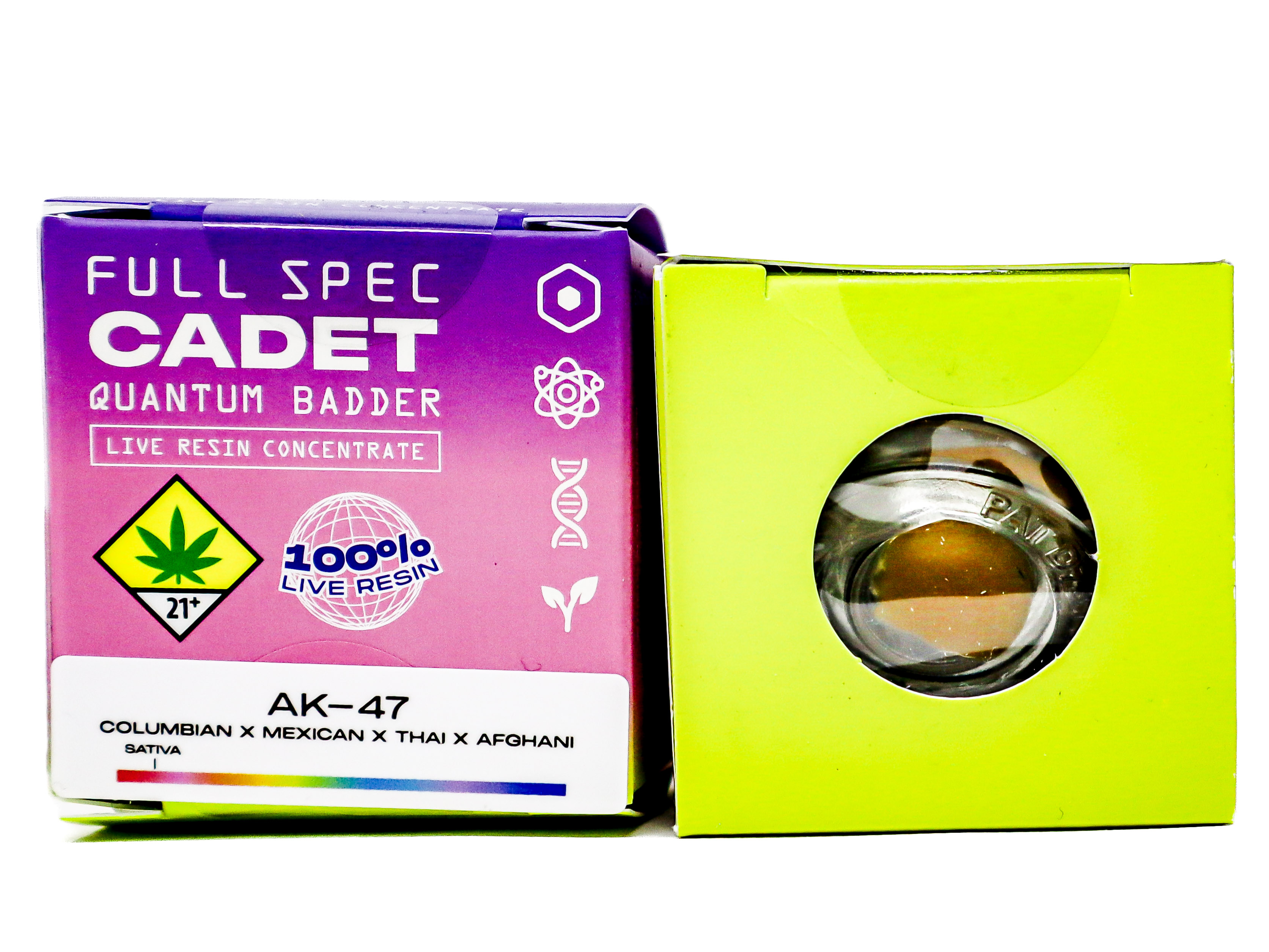 Photograph of product: WRX AK 47 Live Resin Concentrate 50485