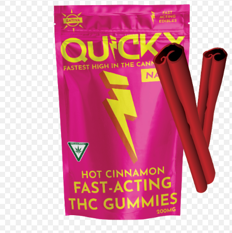 Photograph of product: Quicky - Hot Cinnamon 200mg