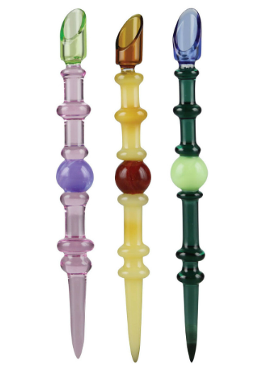 Photograph of product: Dab Tool | Pulsar | Terp Sauce | Glass Dabber | Assorted Colors [6"]