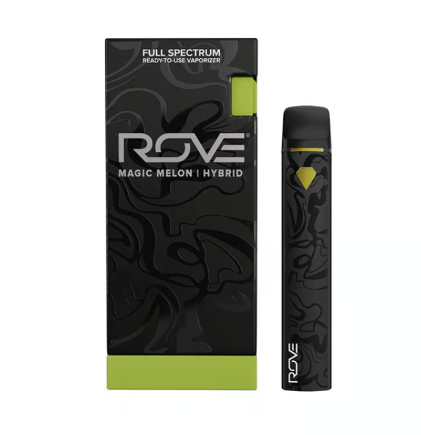 Photograph of product: ROVE - MAGIC MELON LIVE RESIN DIAMONDS ALL-IN-ONE 1000MG