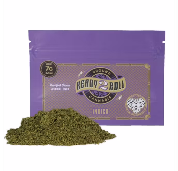 Photograph of product: Ready 2 Roll | Oui'd | Pre-Ground | 0.515% terps - 7g