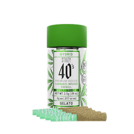 Photograph of product: 40s Joints | Gelato 5pk Infused Prerolls