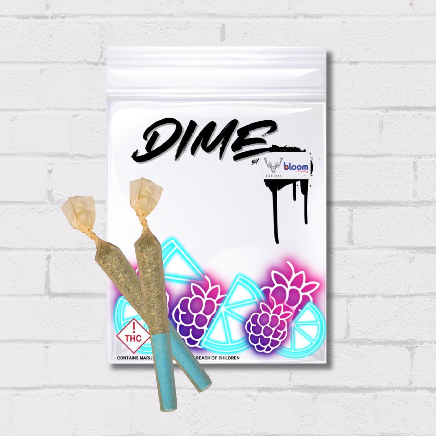 Photograph of product: Dadirri - 1g Dime Joint Pack (H) - - Blue Razz Lemonade