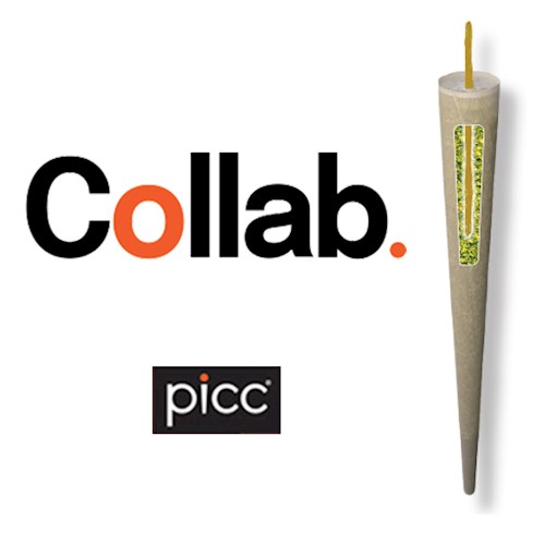 Photograph of product: Collab | Lemon Cherry Gelato (Cloud 9) x Z 3.0 (High Tide) | PICC Infused Pre-Roll | .5g