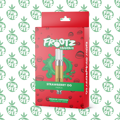 Photograph of product: FROOTZ - STRAWBERRY OG - VAPE CART