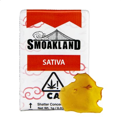 Photograph of product: Smoakland - Blue Dream - Shatter - 1g