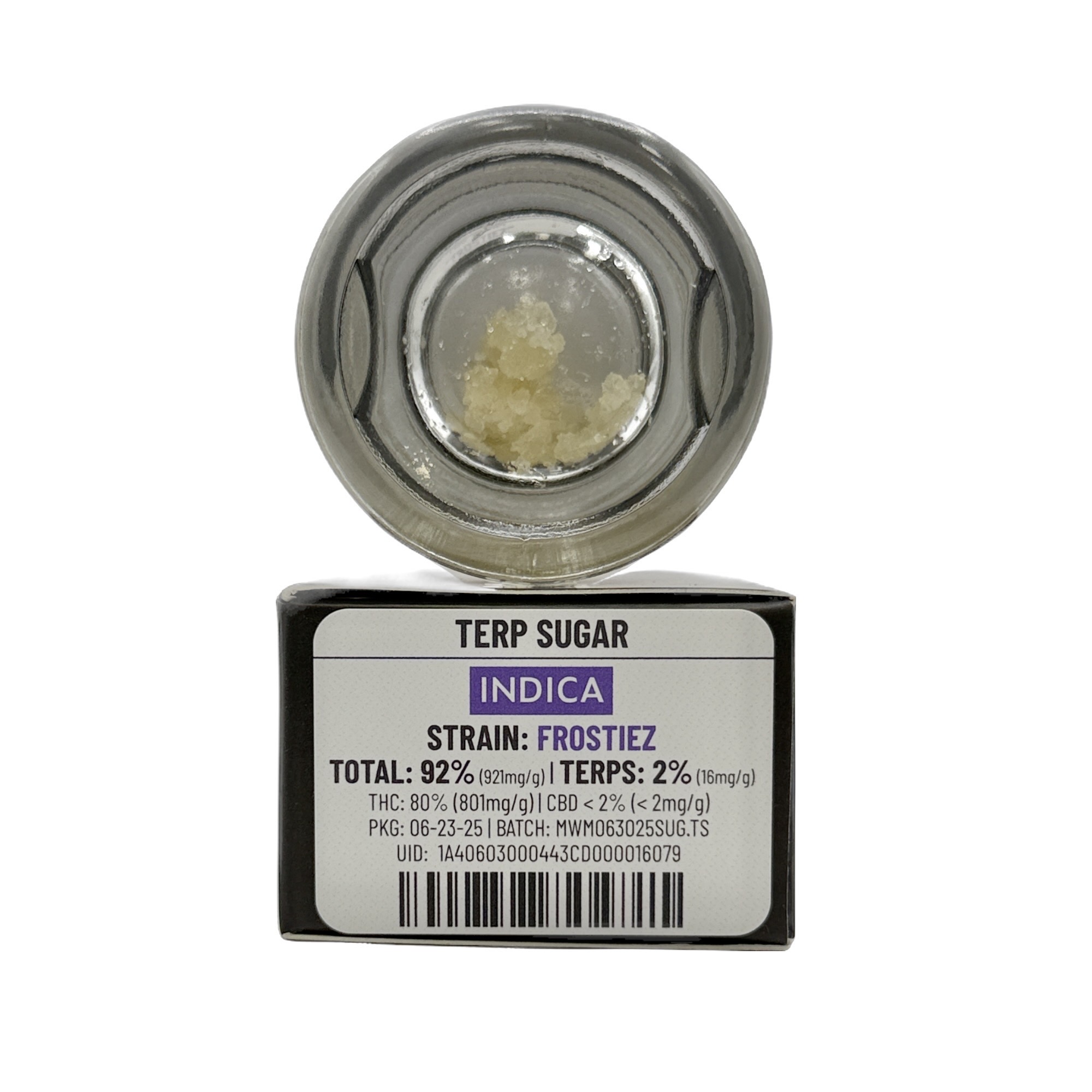 Photograph of product: FROSTIEZ TERP SUGAR 1G